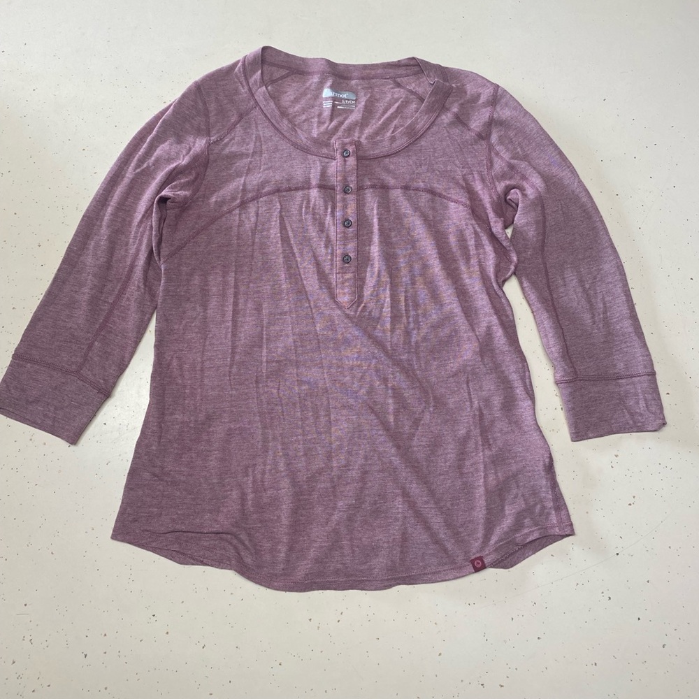 Marmot Women’s Quarter Sleeve Button up Shirt